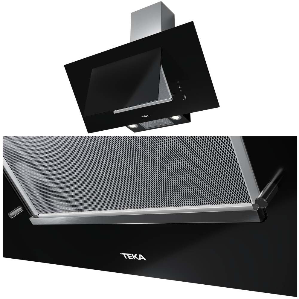 Teka DVT 98660 TBS Davlumbaz Siyah 90 cm