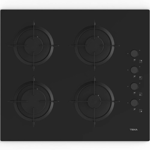 Teka HEL LUX 60 4G AI AL L Siyah Cam Ankastre Gazlı Ocak Kalktı